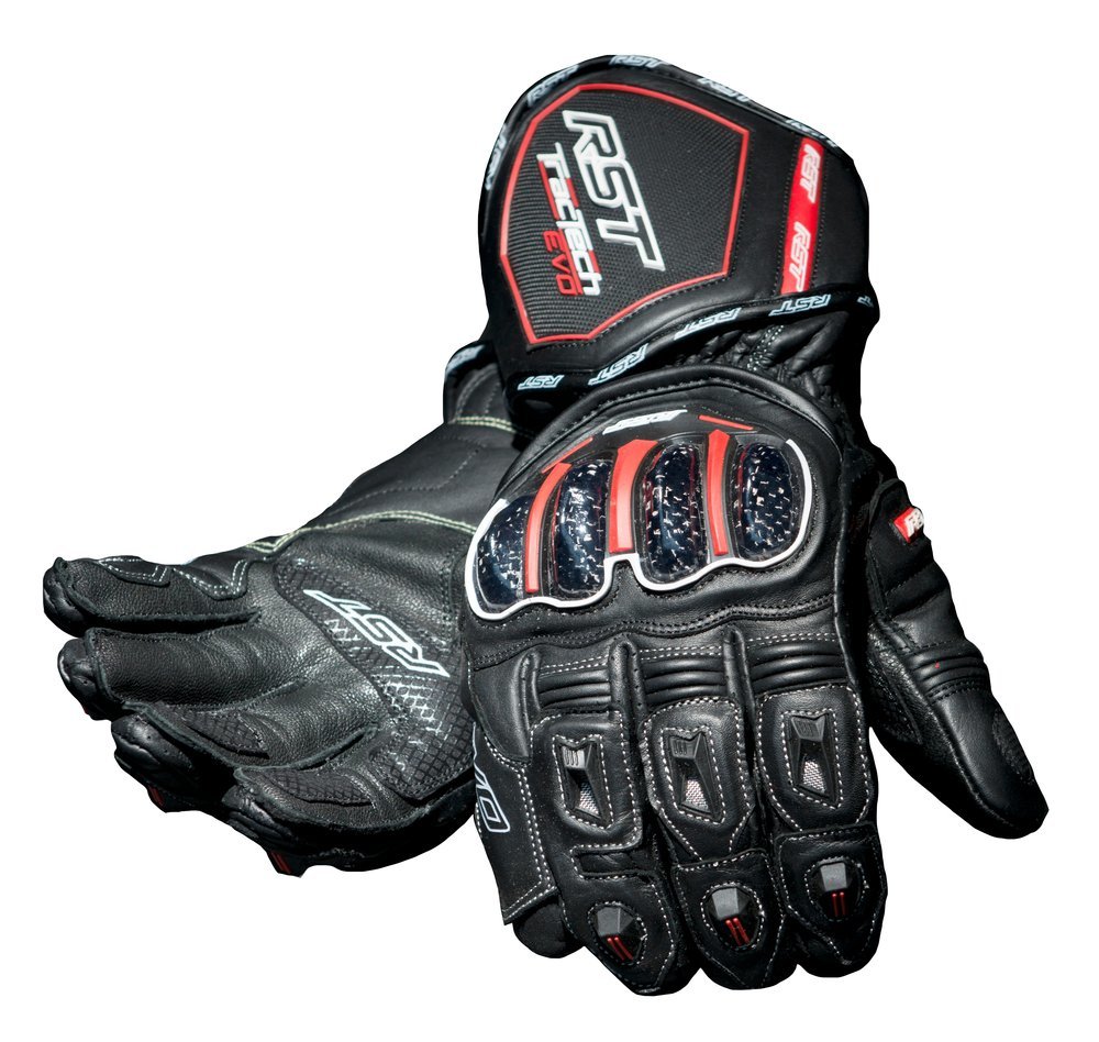 RST Mens Tractech EVO Leather Gloves - Click Image to Purchase