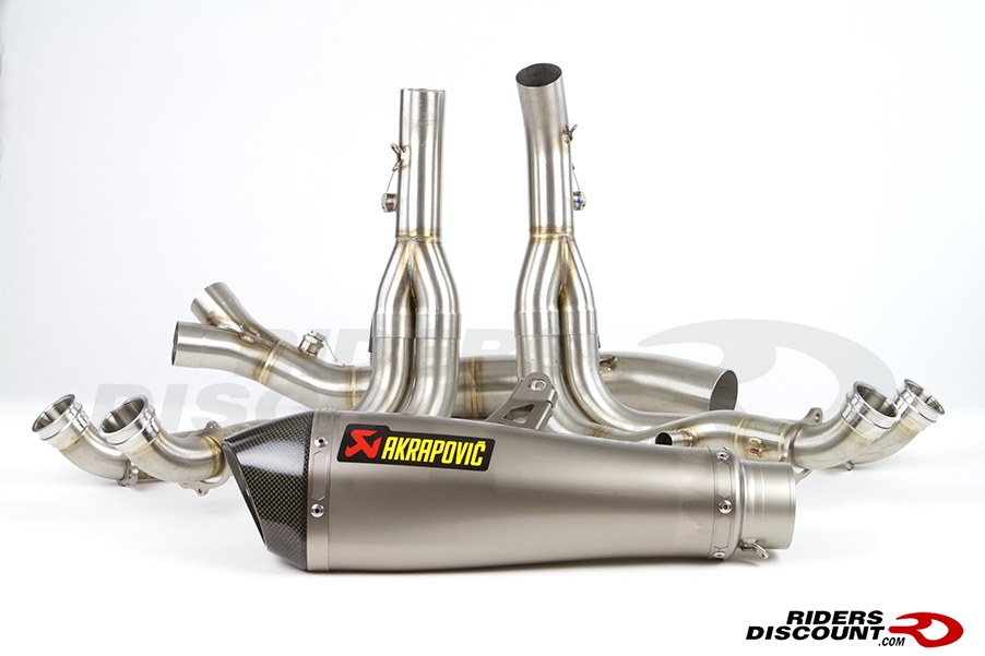 Akrapovic Racing Line Full Exhaust System for BMW S1000RR 2015 - Click Image to Purchase - MSRP $1389.43