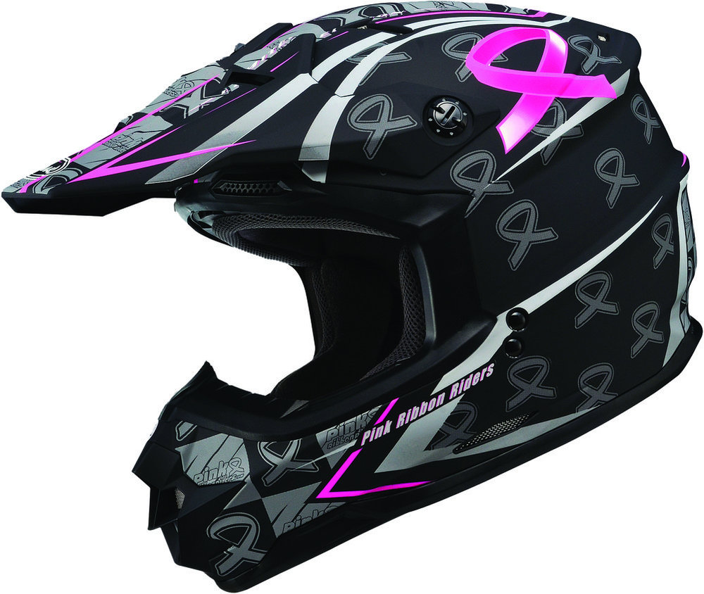 GMAX Womens GM76X Limited Edition Pink Ribbon Helmet - Click to Purchase