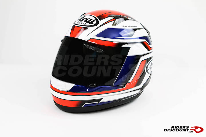 Arai RX-Q Electric Tri Color Helmet - Click Item to Purchase - MSRP $719.95