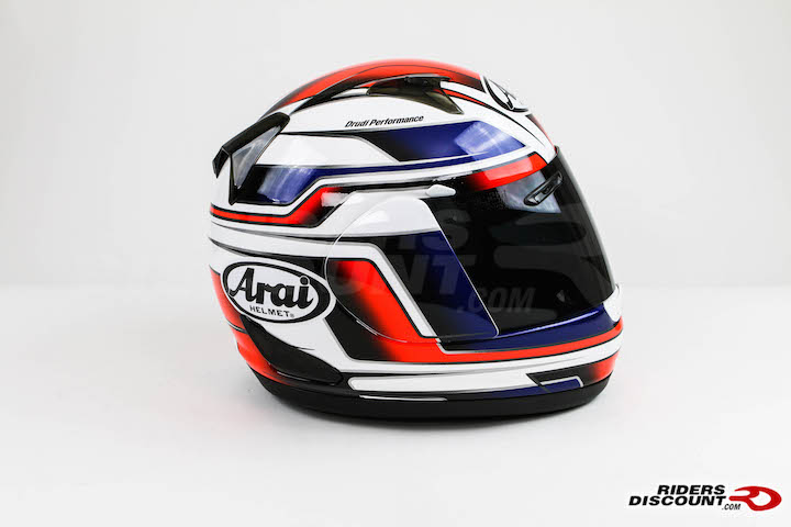 Arai RX-Q Electric Tri Color Helmet - Click Item to Purchase