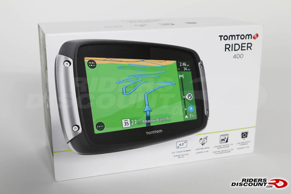 TomTom Rider 400 GPS Motorcycle Navigation - Click Item to Purchase