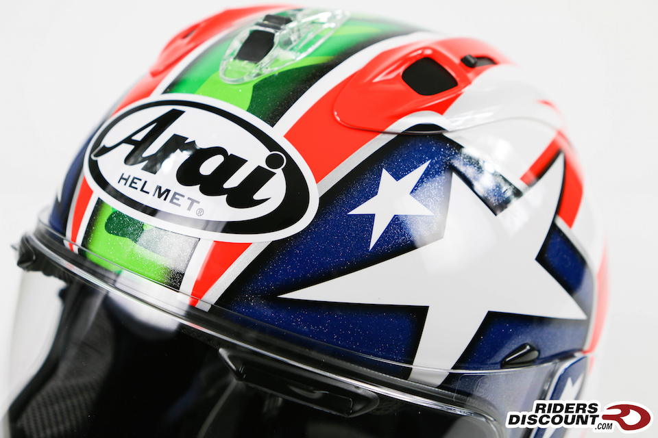 Arai Corsair-X Nicky-6 Replica Helmet - Click Image to Purchase