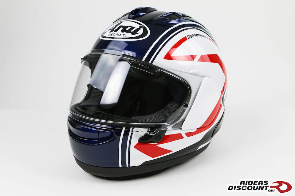Arai Corsair-X White Statement Helmet - Click Image to Purchase