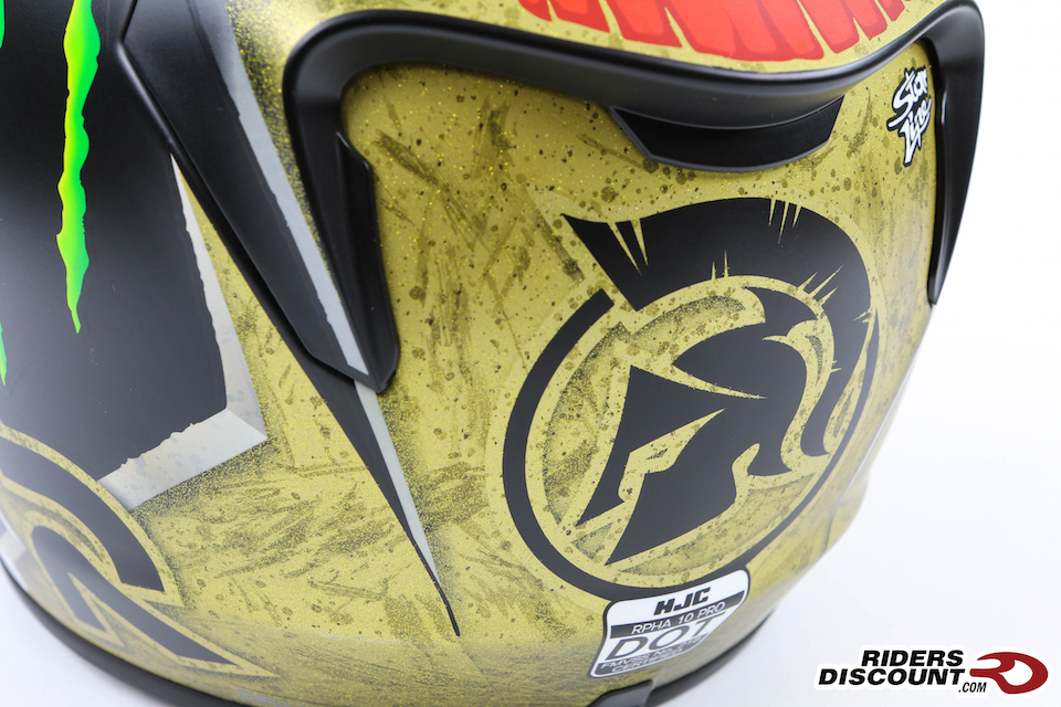 HJC RPHA 10 Pro Jorge Lorenzo Sparteon Replica Helmet - Click Image for More Information
