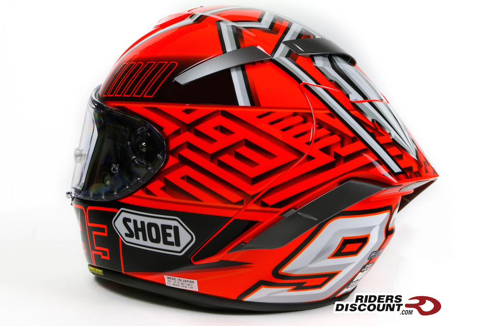 Shoei X-Fourteen Marquez 4 Helmet - Click Image For More Information