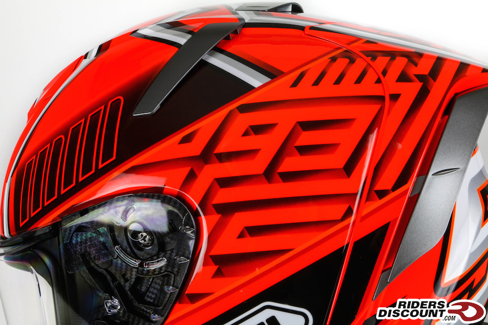 Shoei X-Fourteen Marquez 4 Helmet - Click Image For More Information
