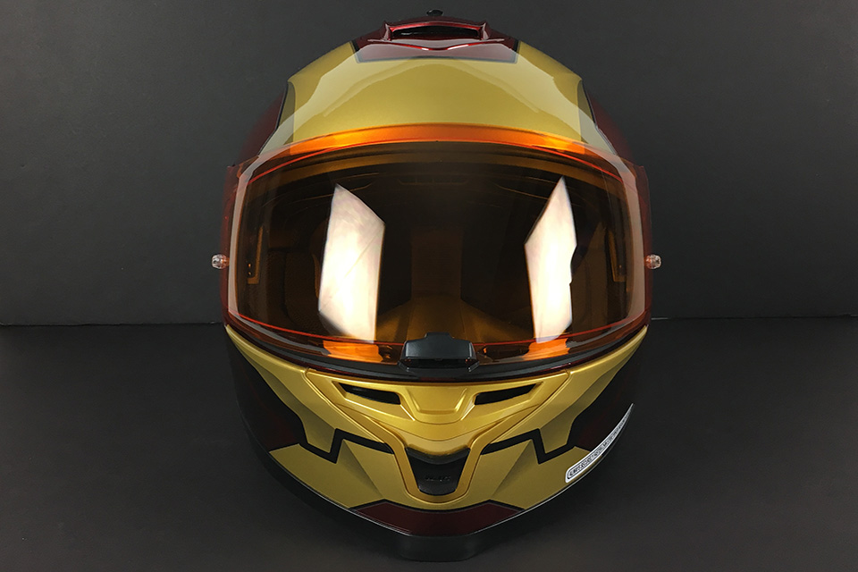 HJC IS-17 Iron Man Helmet - Click Image For More Information - MSRP $249.99