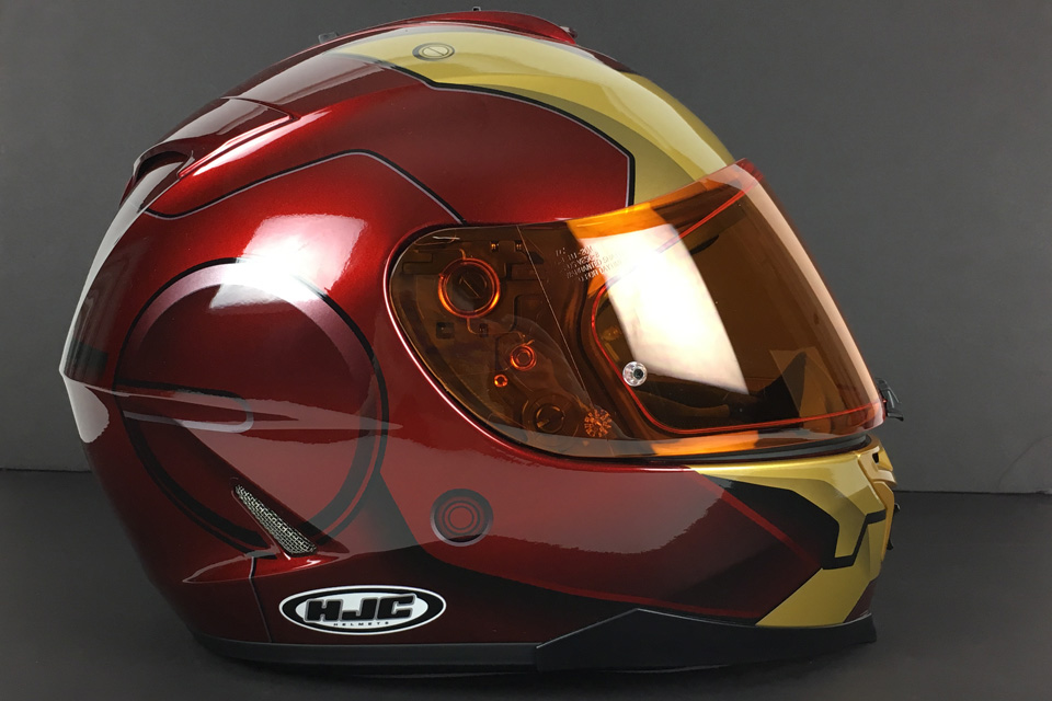 HJC IS-17 Iron Man Helmet - Click Image For More Information