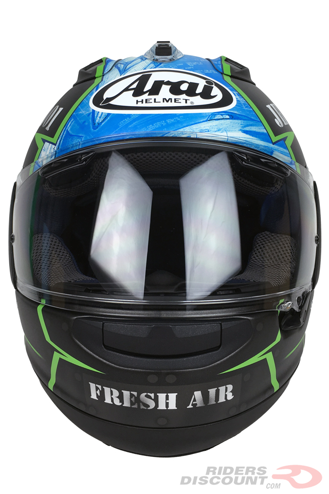 Arai Corsair-X Hayes X-15 Helmet - Click Image For More Information - MSRP $969.95