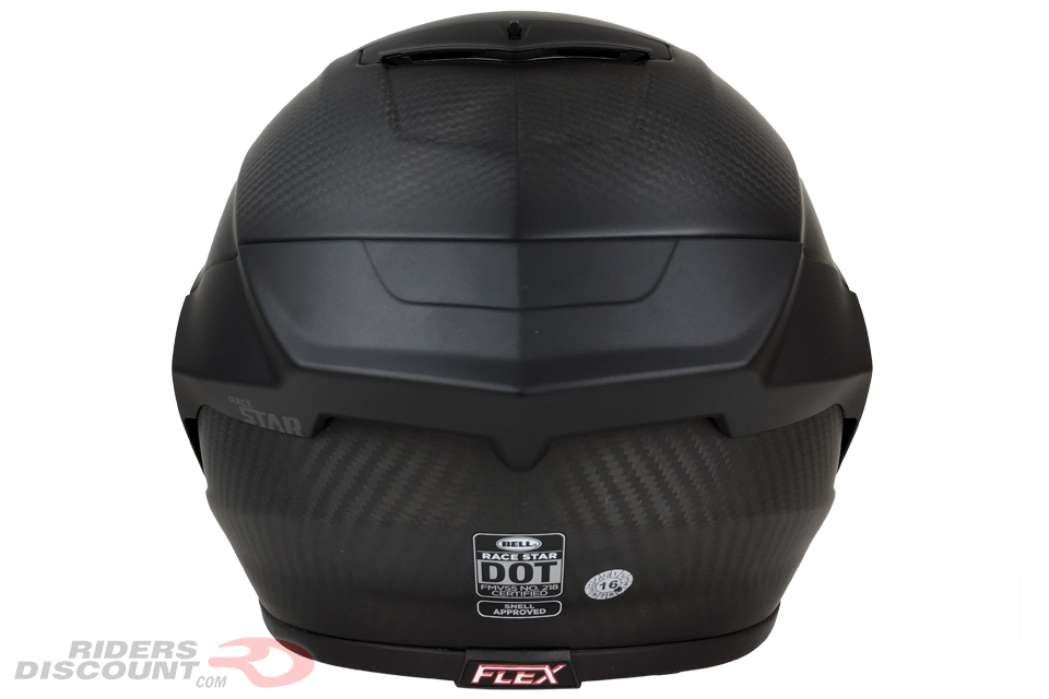 Bell Race Star Solid Matte Black Helmet - Click Image For More Information