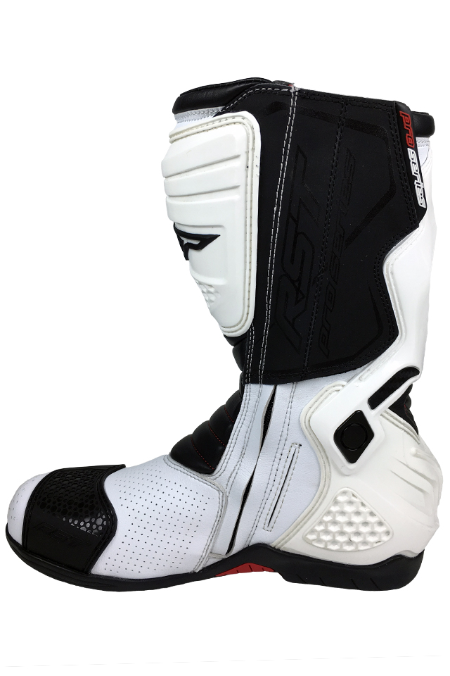 RST Pro Series Race Boots in White