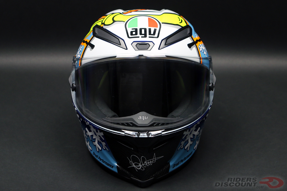 AGV Pista GP Rossi Winter Test 2016 Helmet