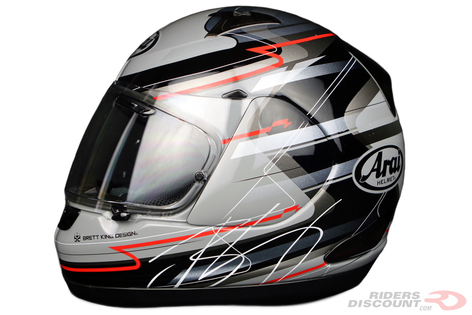 Arai Signet-Q Brett King Design Frequency Helmet - Click Image For More Information