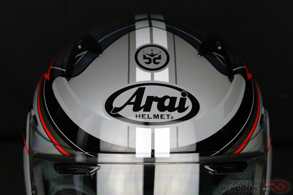 Arai Signet-Q Brett King Design Frequency Helmet - Click Image For More Information