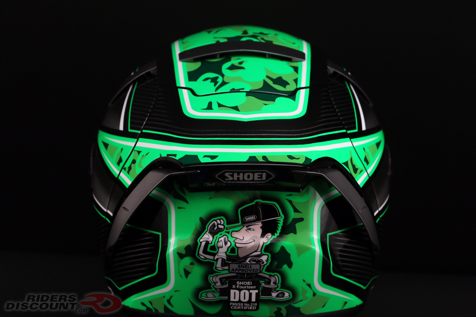 Shoei X14 Helmet X-fourteen Green Helmet Full Face Racing Motorcycle Helmet  Casc