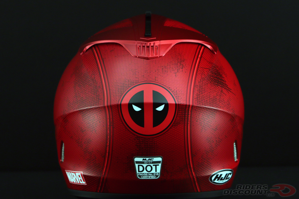 HJC IS-17 Deadpool Helmet