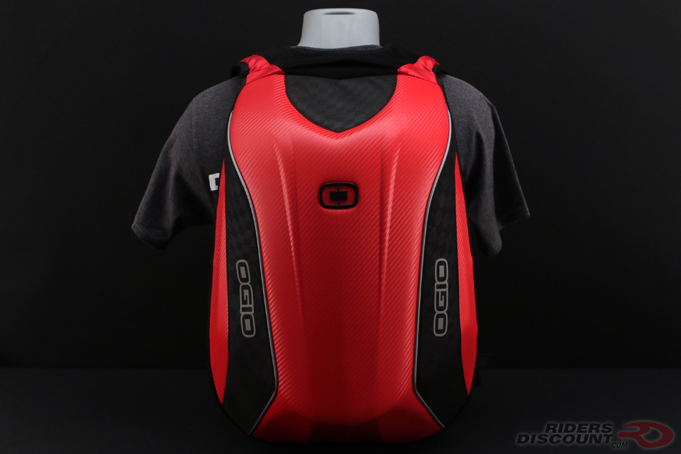 OGIO No Drag Mach 5 Backpack in Red 