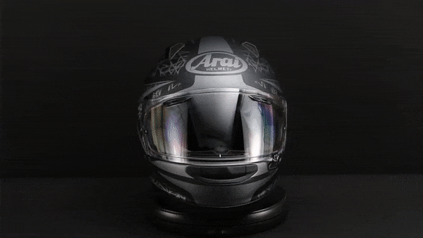 Arai Quantum-X Sting Black Frost Helmet