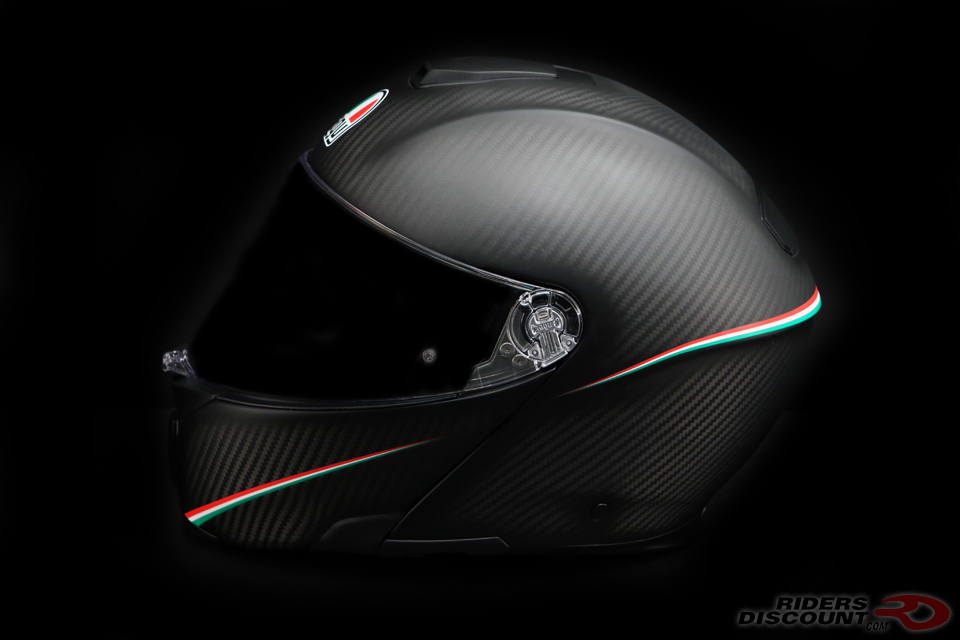 AGV SportModular Carbon Tricolore Helmet