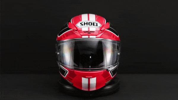 Shoei RF-1200 Valkyrie Red/Black Helmet