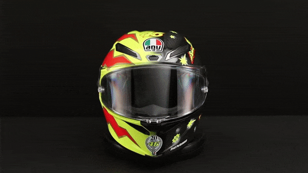 AGV Limited Edition Pista GP R Valentino Rossi 20 Years Helmet