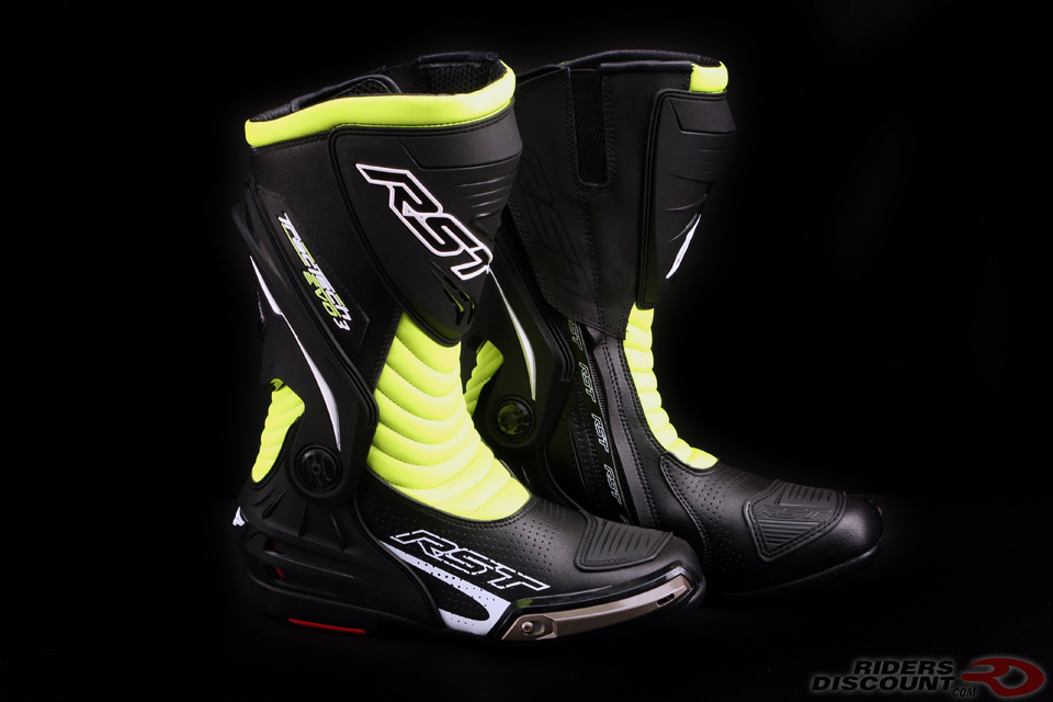 RST TracTech Evo III Sport Boot In Fluorescent Yellow